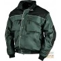 JACKET IN POLYESTER PVC INTERNAL IN FLEECE COLOR GREEN PETROL
