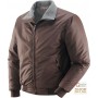 GIUBBINO IN POLY PU FODERATO IN PILE COLORE MARRONE TG S XXL 