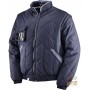 POLYESTER COTTON JACKET WITH BADGE HOLDER COLOR BLUE TG S XXL