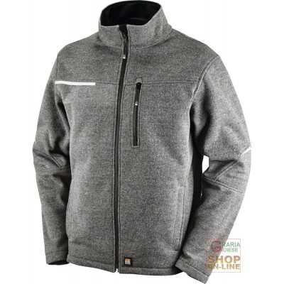 GIUBBINO TECNICO IN LANA ACRILICO COLORE GRIGIO TG S XXL 