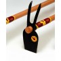JUDGES SQUARE HOE WITH BIDGE WITH HANDLE CM. 120