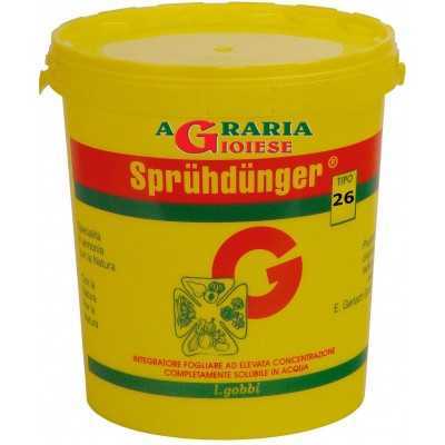 GOBBI SPRUHDUNGER TYPE 26 FOLIAR FERTILIZER NPK 15.28.20 WITH