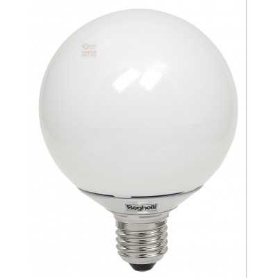 BEGHELLI LED LAMP 56081 GLOBE E27 W12 COLD LIGHT OPAL