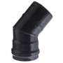 GOMITO STUFA A PELLET 45 GRADI DIAM. 8 CM 