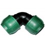 ELBOW TUBE BLACK 40X40