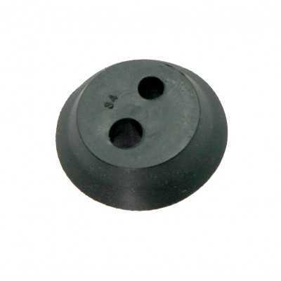 Gommino a 2 fori per decespugliatori Kasei diam. 21,8 x 4,5 mm. 