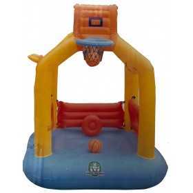 INFLATABLE JUMPING BASKETBALL cm. 140x150x180h.