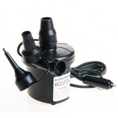 GONFIATORE ELETTRICO PER PISCINE GOMMONI CANOTTI MATERASSINI 12