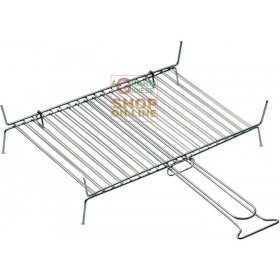 DOUBLE FERRABOLI GRILL WITH 15 BARS cm. 35x27