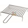 CHROME-PLATED STEEL GRID IN ROUND 400X350 MM