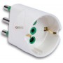 SCHUKO ADAPTER ART. 82.610 16A WITH MADE IN ITALY EARTH