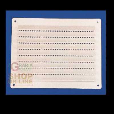 GRIGLIA AERAZIONE IN ABS CON PROTEZIONE ANTINSETTI CM. 15 X 20 