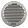 GRIGLIA AERAZIONE IN ALLUMINIO CON RETE DIAM. MM. 100 