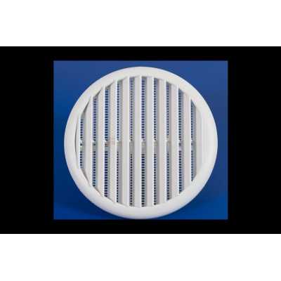 VENTILATION GRILLE IN PLASTIC WITH SPRINGS DIAM. MM. 63-125