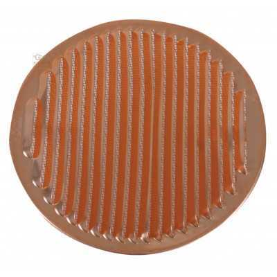 COPPER VENTILATION GRID WITH SPRINGS AND MOSQUITO PROTECTION