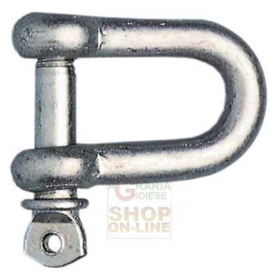GALVANIZED STRAIGHT GRILLS N. 8 GR.5 / 16