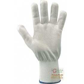 CUT-RESISTANT GLOVES IN DYNEEMA® FABRIC COLOR WHITE SIZE L PER