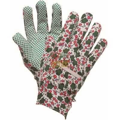 GLOVES GARDEN BEADED CANVAS WOMAN CE-1