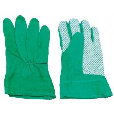 DOTTED GARDENIA GLOVES MOD. HEAVY GREEN