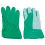 DOTTED GARDENIA GLOVES MOD. HEAVY GREEN