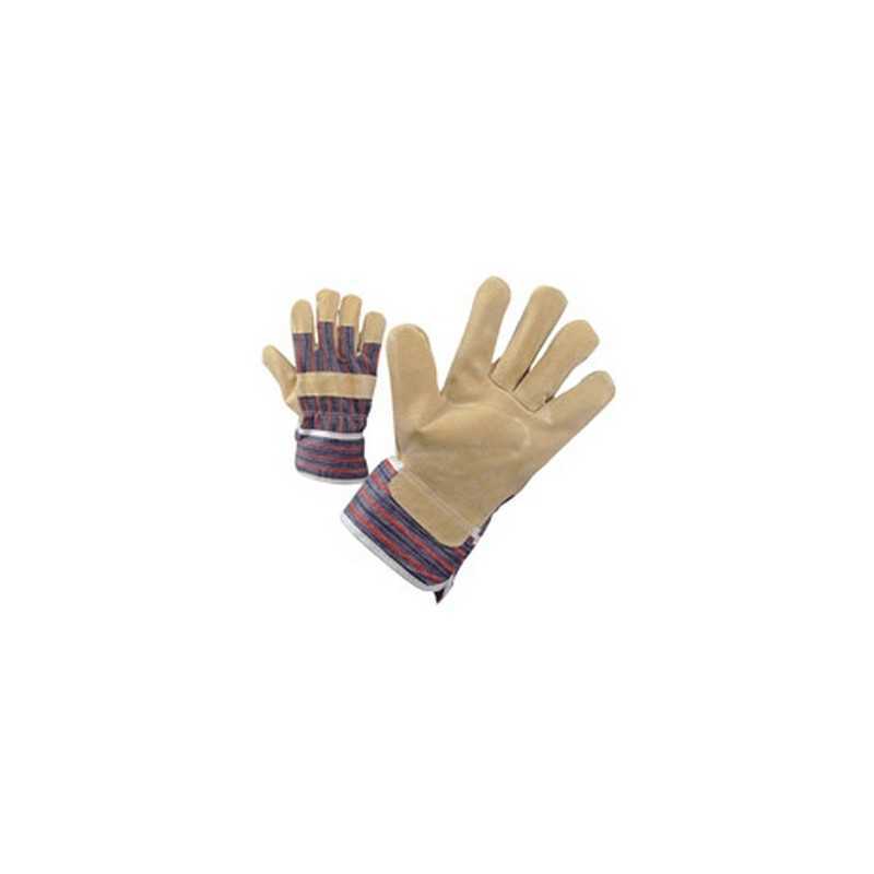 Guanti protezione dal calore in pelle crosta di bovino DELTAPLUS CA515R