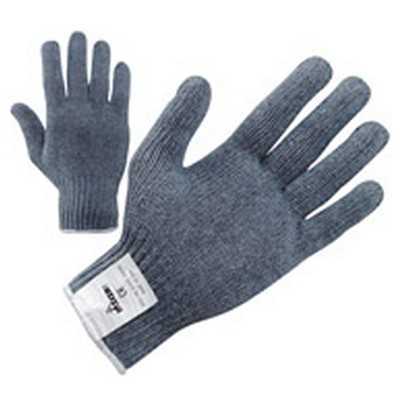 BLUE CONTINUOUS COTTON GLOVES