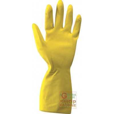 LATEX GLOVES CM 31 YELLOW COLOR TG 6 6 5 7 7 5 8 8 5 9 9 5 10