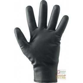 NYLON GLOVES ENTIRELY COVERED IN NITRILE FOAM LINED CLOSURE