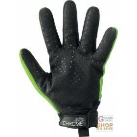 GLOVES IN SUPERFABRIC® FABRIC COLOR YELLOW FLUO BLACK TG 7 8 9