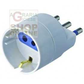 10A ADAPTER WITH T FOR SCHUKO SOCKET