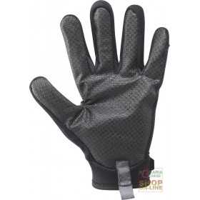 GLOVES IN SUPERFABRIC® FABRIC WITH VELCRO COLOR BLACK TG 9 L 10
