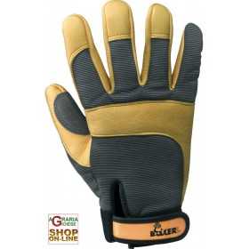 TECHNICAL GLOVES IN Buckskin AND SYNTHETIC FABRIC PT 2005 TG. 8