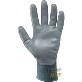 GLOVES SYNTHETIC FABRIC PALM IMPREGNATED IN NITRILE VENTILATED