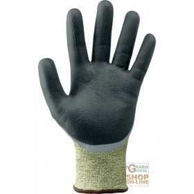 GLOVE WITH DYNEEMA® SUPPORT PALM COATED WITH DOUBLE LAYER OF