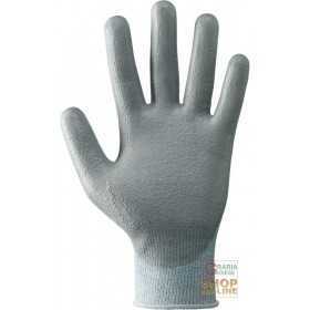 GLOVE WITH DYNEEMA® SUPPORT PALM COVERED IN POLYURETHANE WHITE
