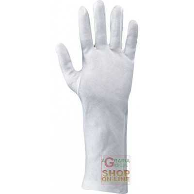 GUANTO COTONE BIANCO CM 35 TG 10 