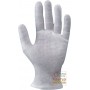 GUANTO COTONE BIANCO ECONOMICO ORLATO TG 7 9 