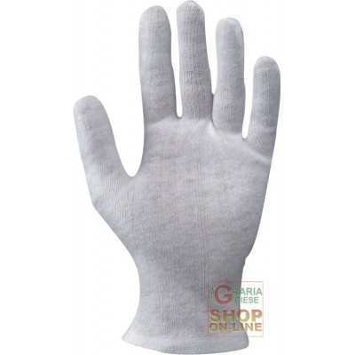 ECONOMIC WHITE COTTON GLOVES SIZE 7 9