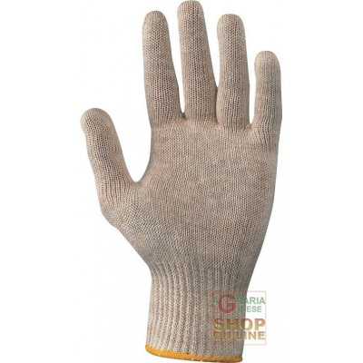 CONTINUOUS THREAD 3-THREAD COTTON GLOVE GR 35 CA TG 7 9