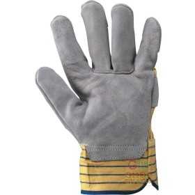 SPLIT BACK GLOVES AND CANVAS SLEEVE SIZE 10