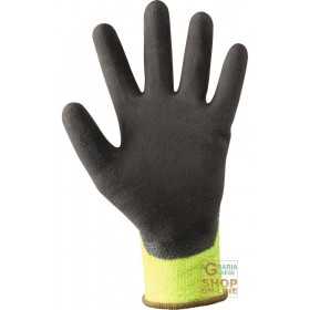 GLOVE IN COTTON POLYESTER COATED IN RUBBER UP TO KNUCKLES EN