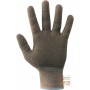 GLOVES IN BAMBOO FIBER DOTTED PALM SIZE 7 GREEN COLOR TG 9