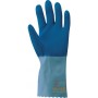 GUANTO IN LATTICE INDUSTRIALE CM 31 COLORE BLU TG 8 9 10 