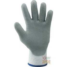 GLOVE IN SYNTHETIC FABRIC PALM COVERED IN RUBBER COLOR GRAY TG
