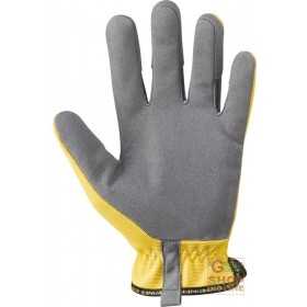 GLOVE IN SYNTHETIC FABRIC COLOR GRAY POLYESTER BACK COLOR