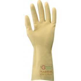 NATURAL COLOR SATIN LATEX GLOVE TG 7 8 9