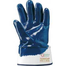 GLOVE NBR SLEEVE CANVAS BACK AERATED TG SML