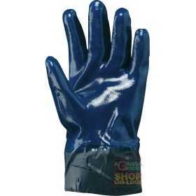 GLOVE NBR PETROL WITH SLEEVE TG 9 10