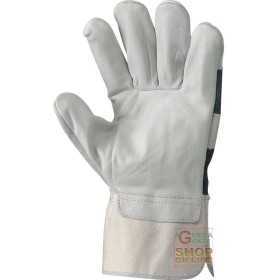 GLOVE PALM IN FLOWER BACK IN CANVAS COLOR WHITE TG 10