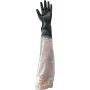 GUANTO PVC LEGGERO MANICA LUNGA COLORE NERO TG M L XL XXL 